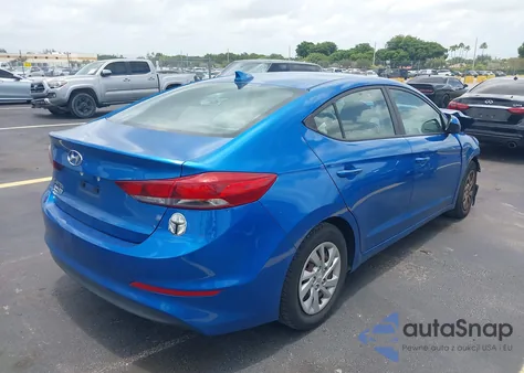 2017 Hyundai Elantra Se from USA, damaged, VIN 5NPD74LF9HH132614